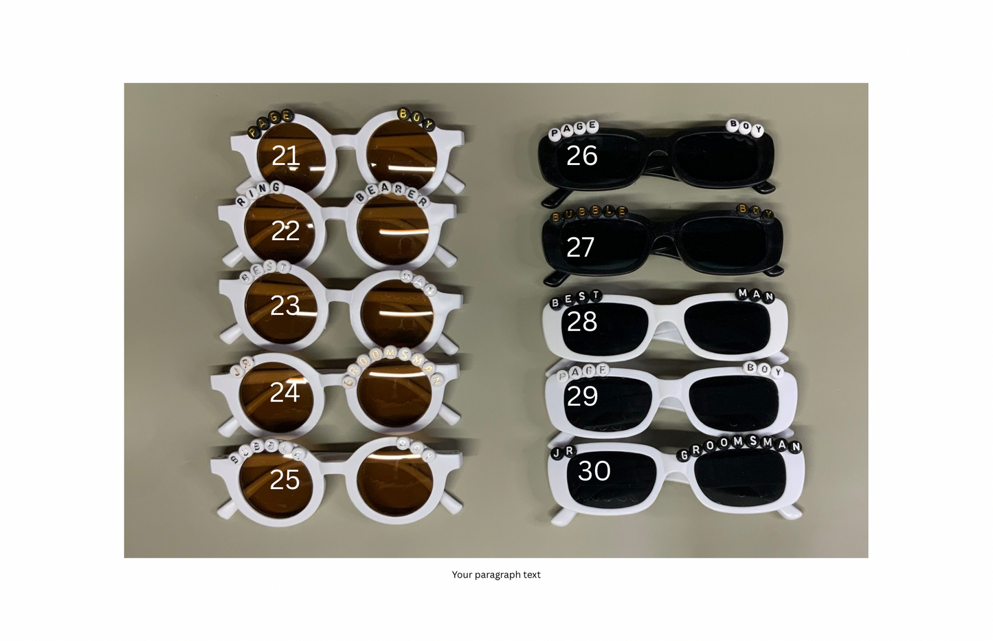 Page Boy Sunglasses