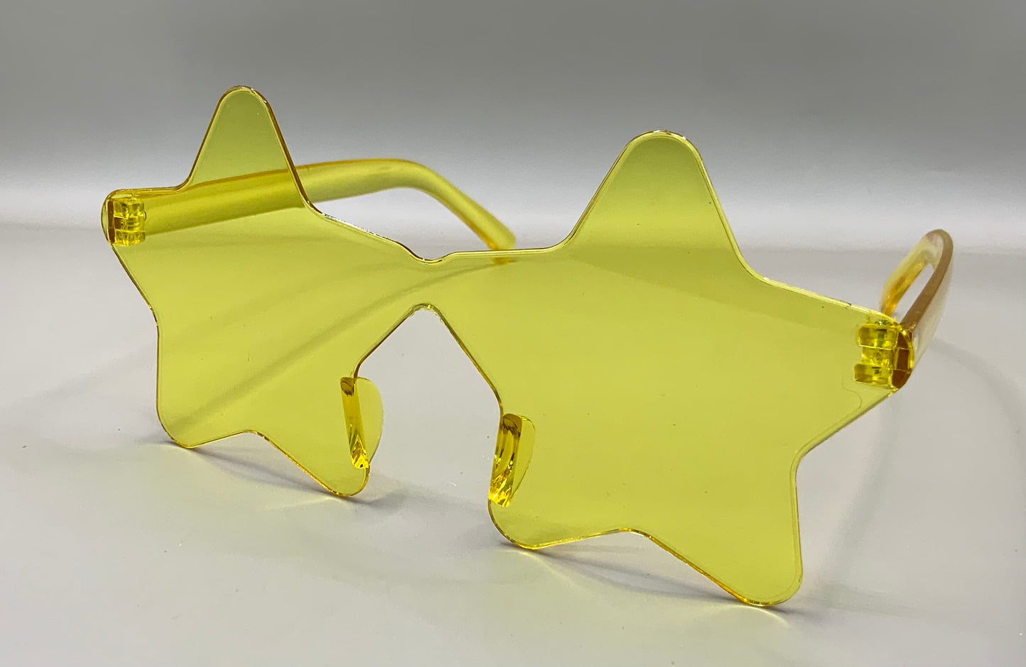 Ladies rimless star sunglasses