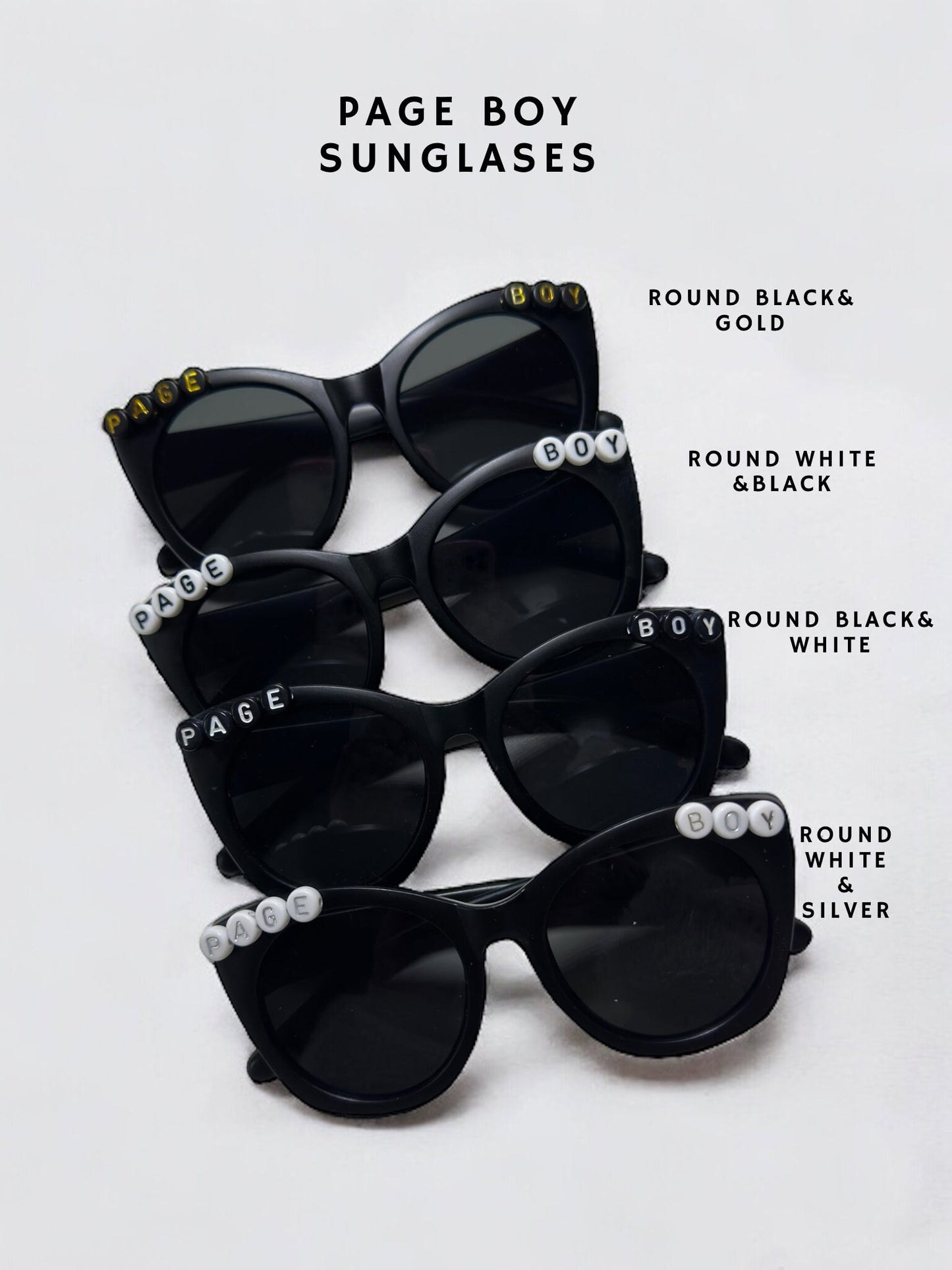 personalised girls flower girl sunglasses