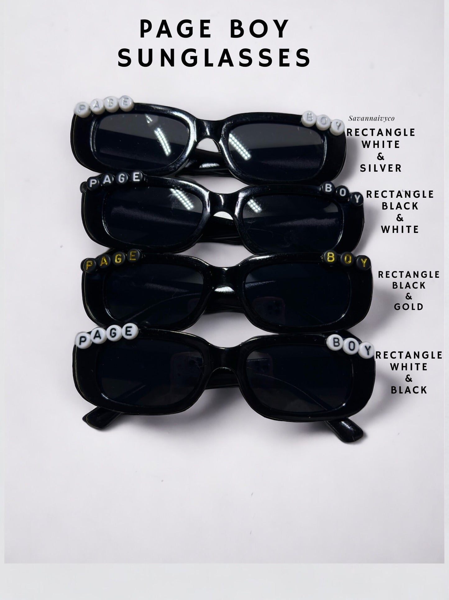 personalised girls flower girl sunglasses