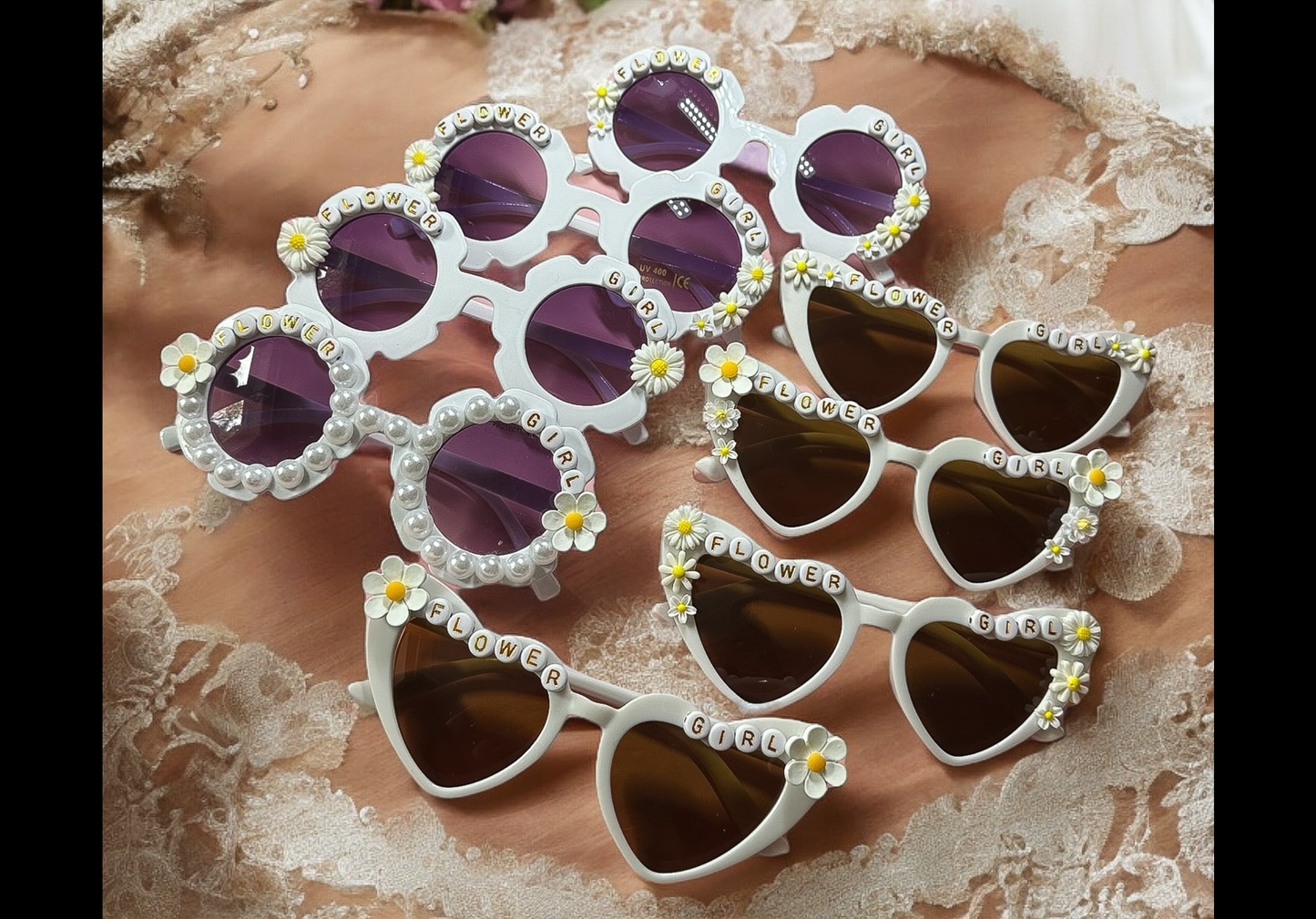Flower girl sunglasses