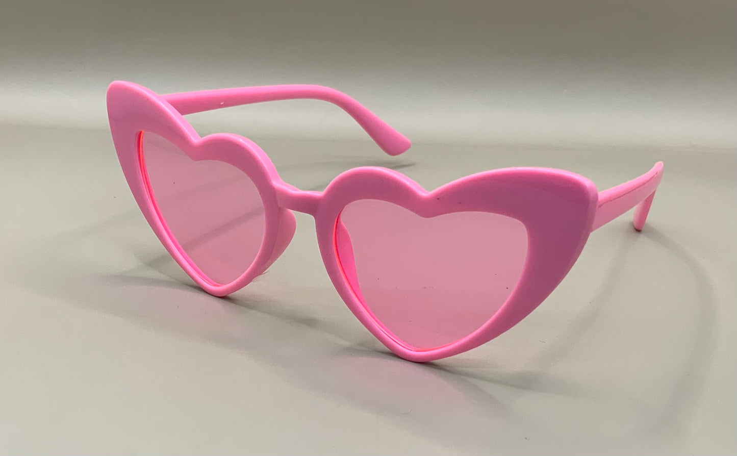 Kids Retro Simple Style Solid Color Heart Shape Full Frame Sunglasses
