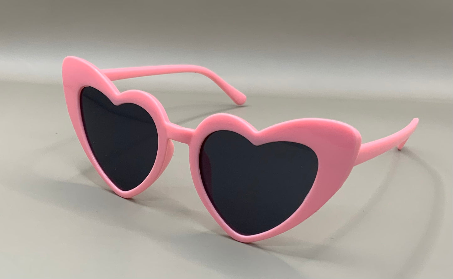 Kids Retro Simple Style Solid Color Heart Shape Full Frame Sunglasses