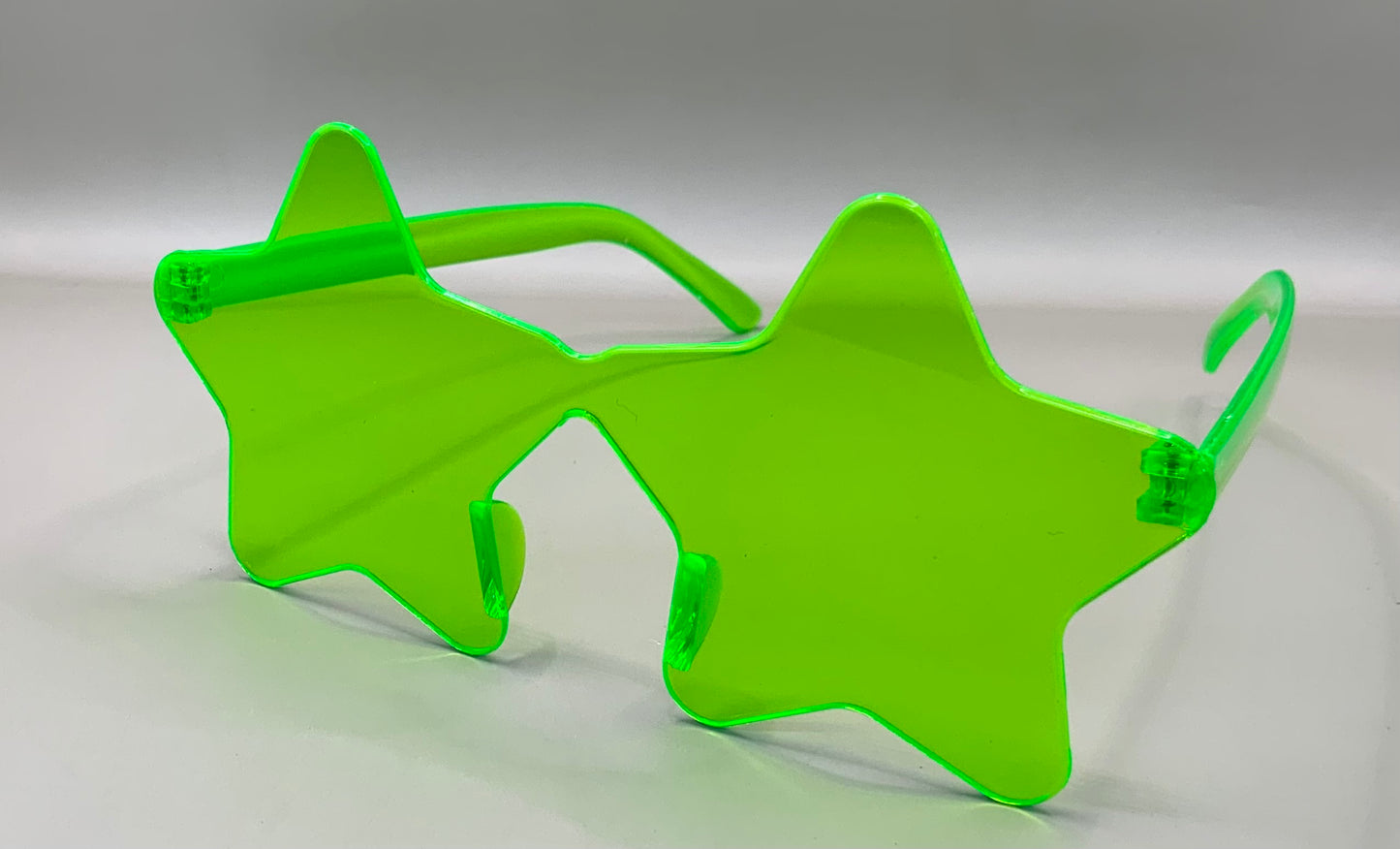 Ladies rimless star sunglasses