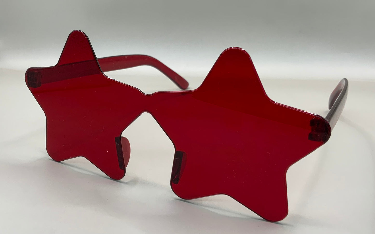 Ladies rimless star sunglasses