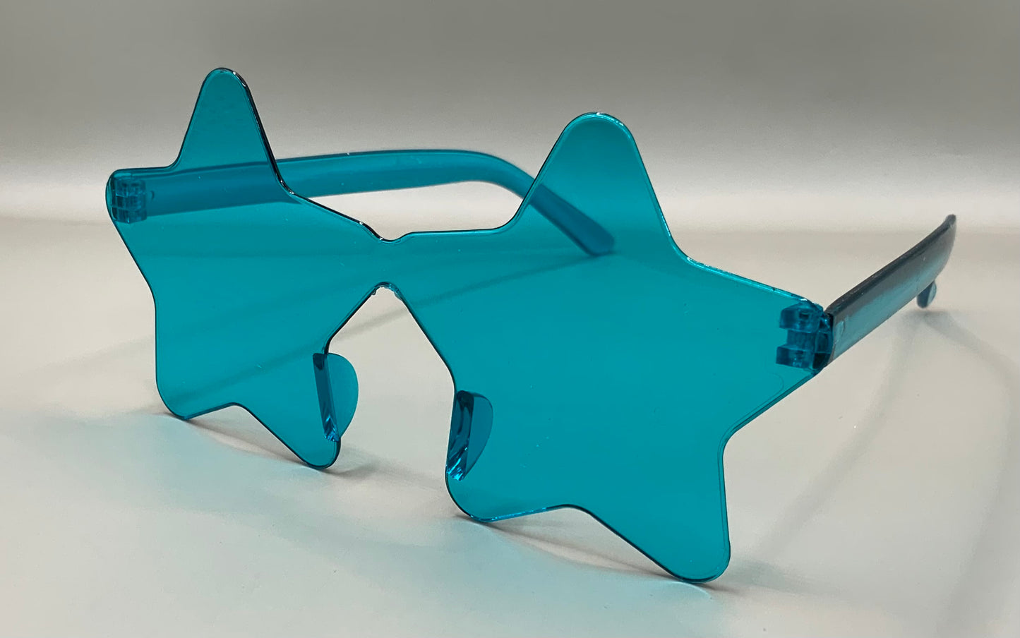 Ladies rimless star sunglasses