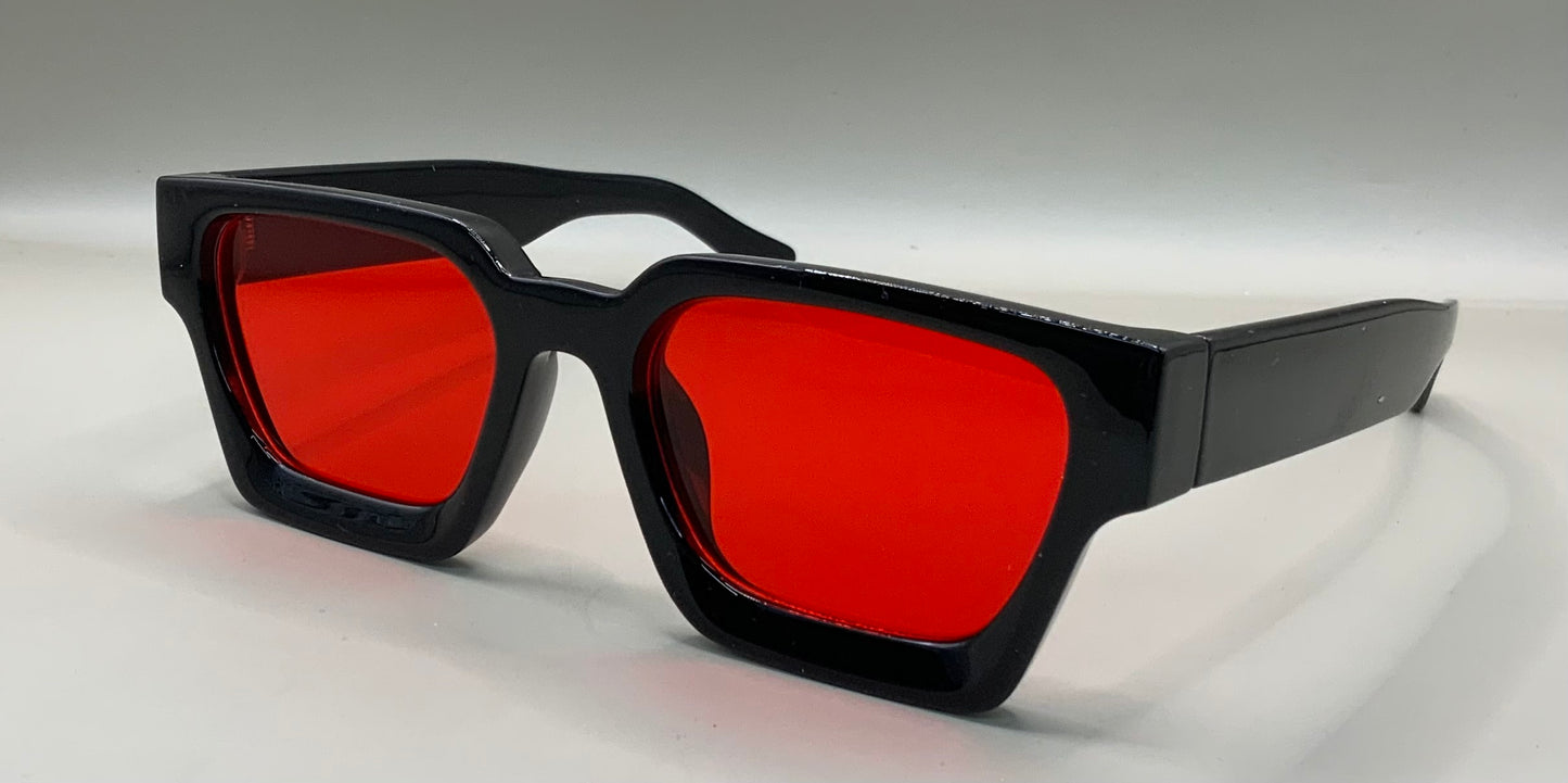 Ladies square oversized sunglasses