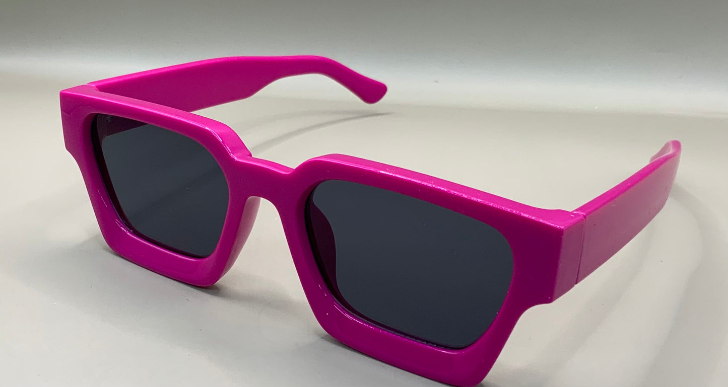 Ladies square oversized sunglasses