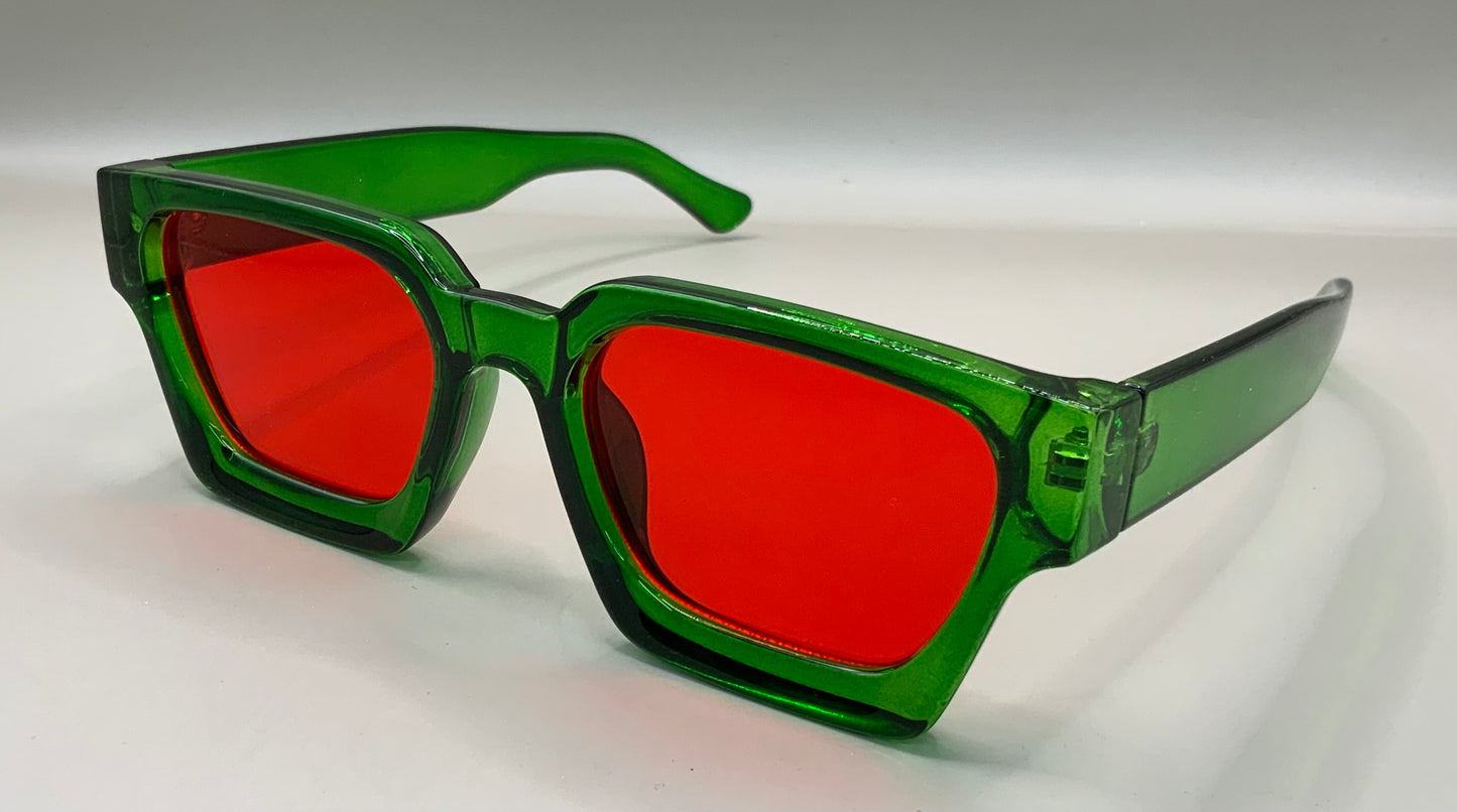 Ladies square oversized sunglasses