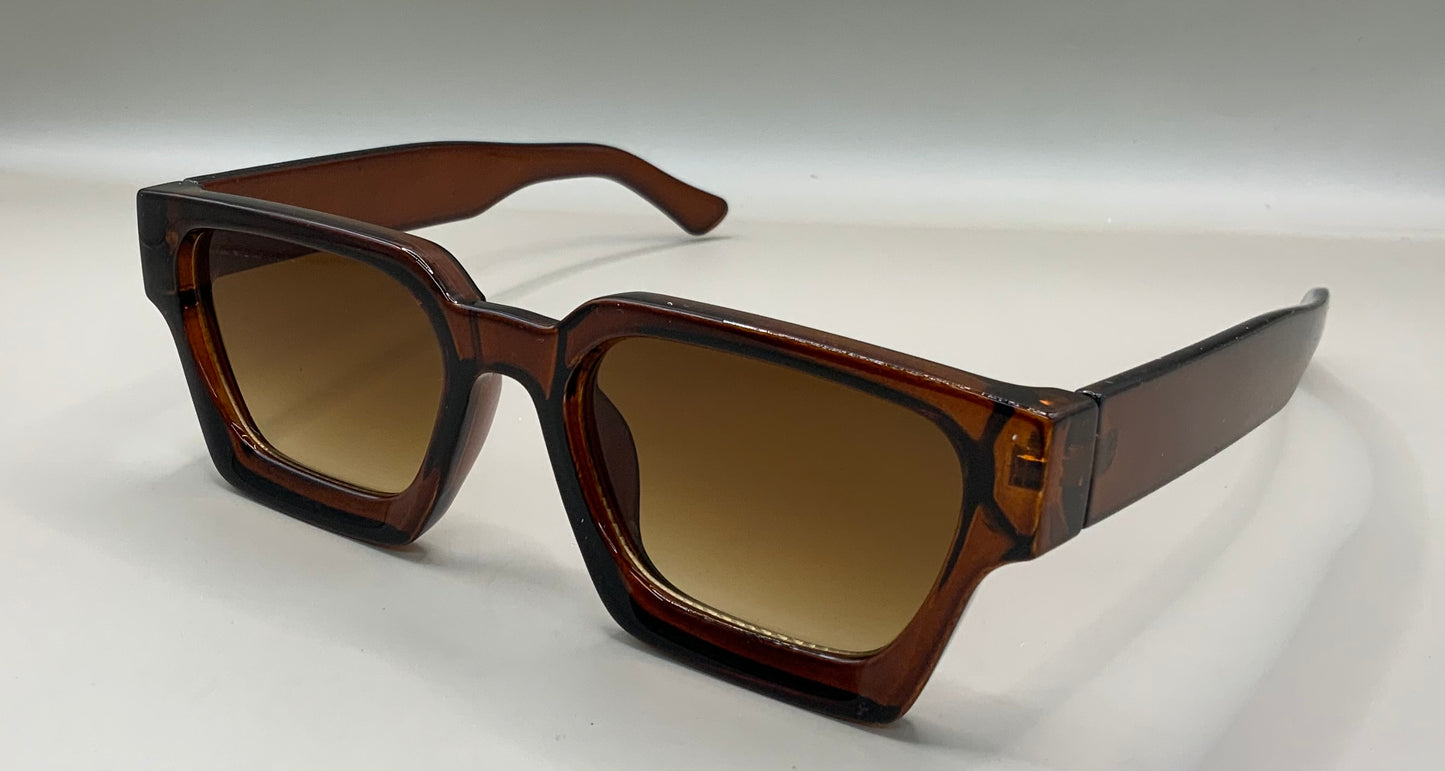 Ladies square oversized sunglasses