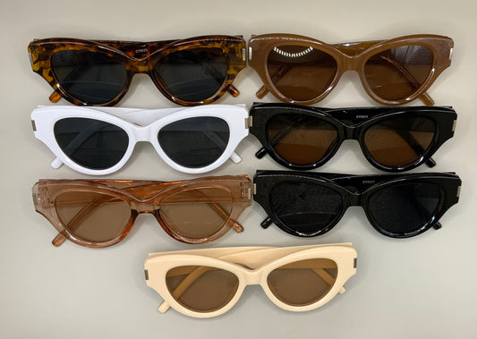 Ladies cat eye retro sunglasses