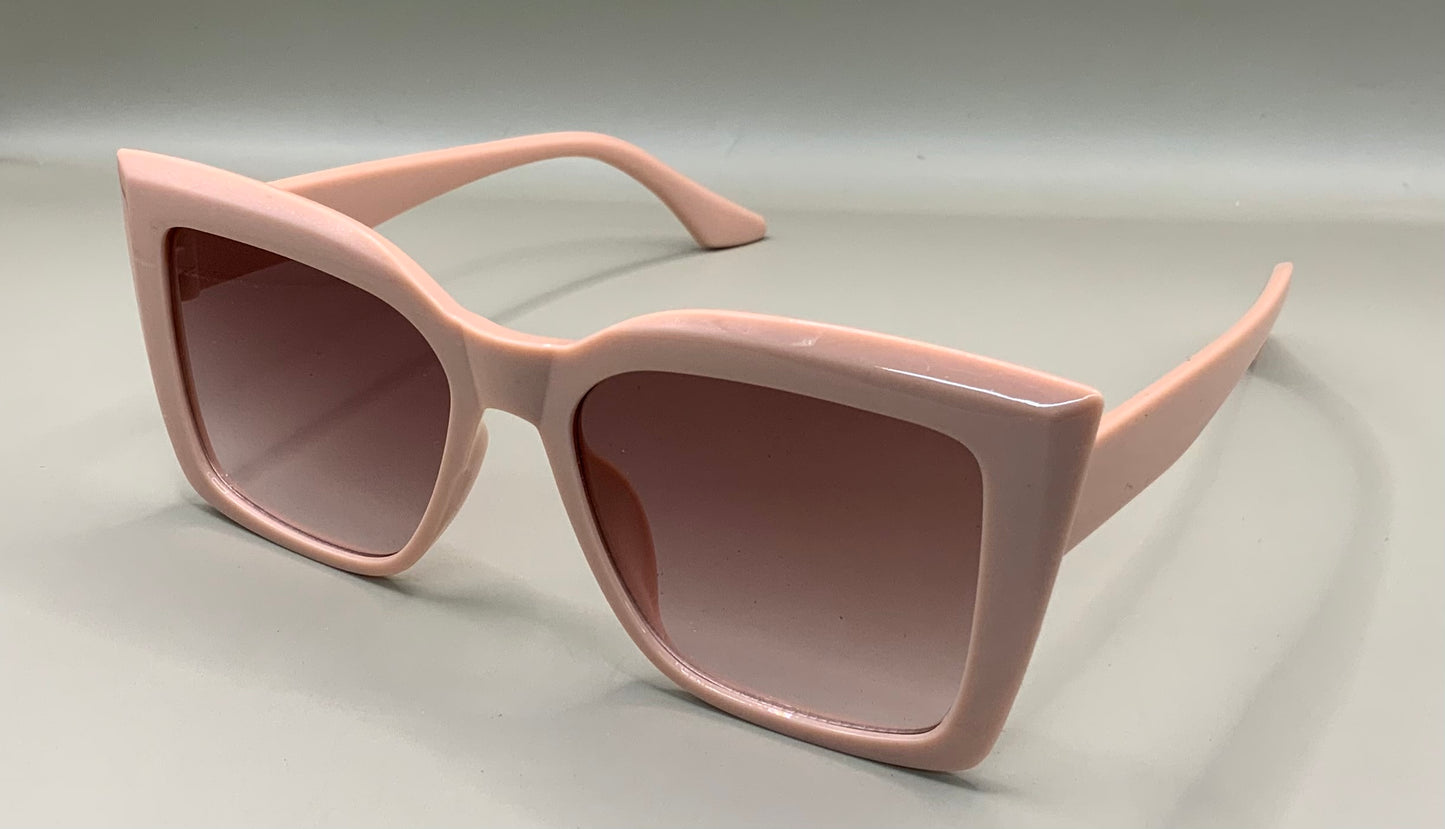 Ladies classic oversized cat eye sunglasses