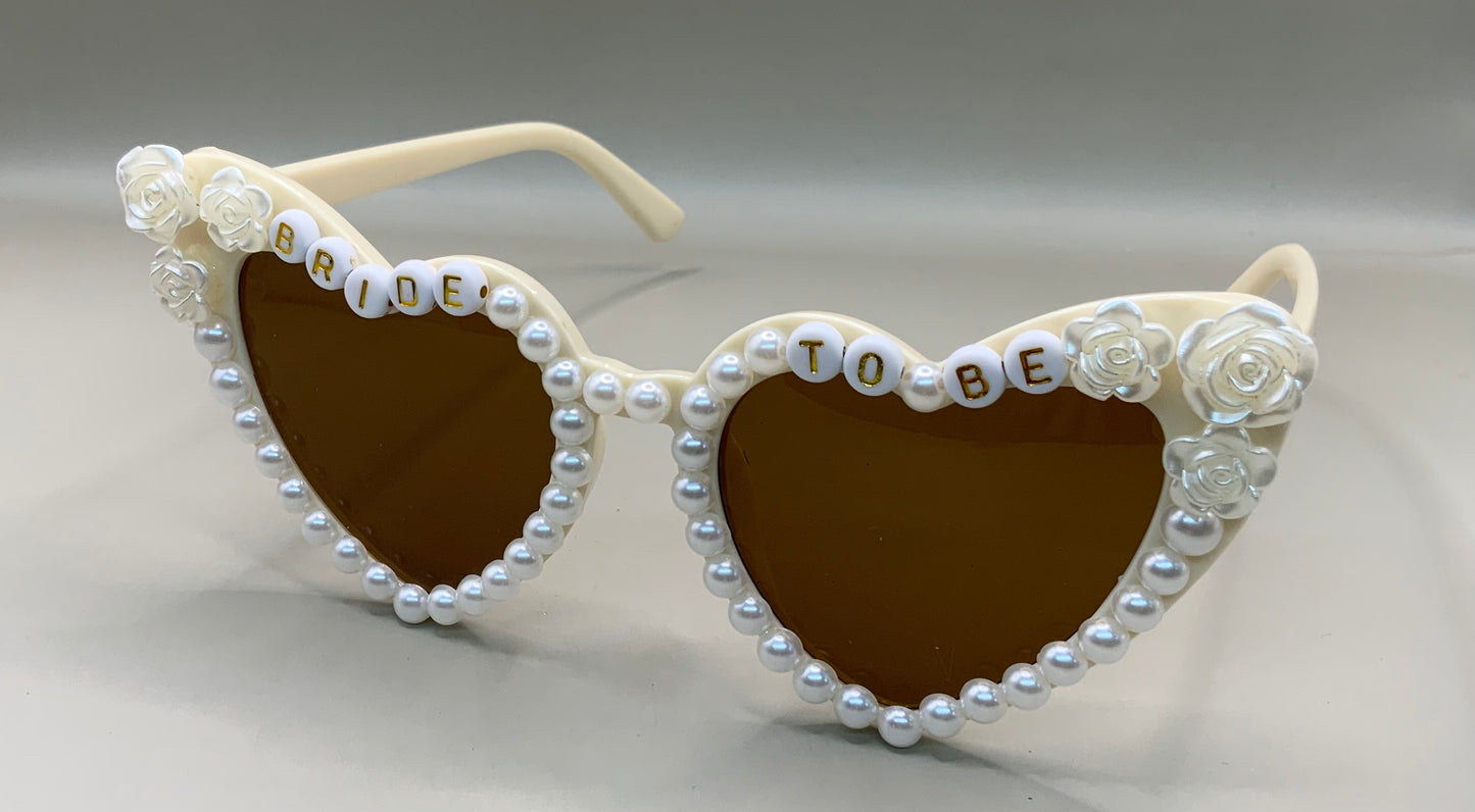 Bride to be wedding sunglasses