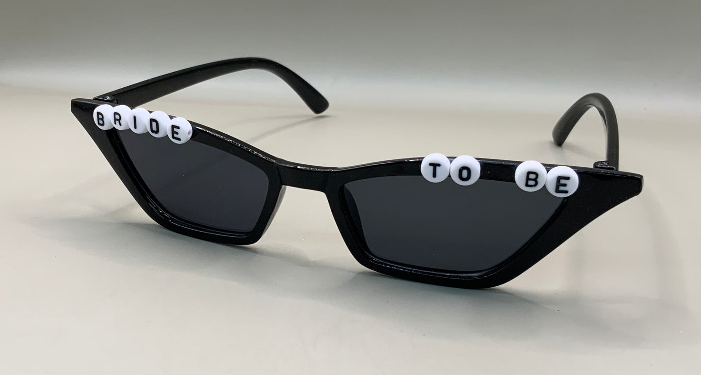 Bride to be wedding sunglasses