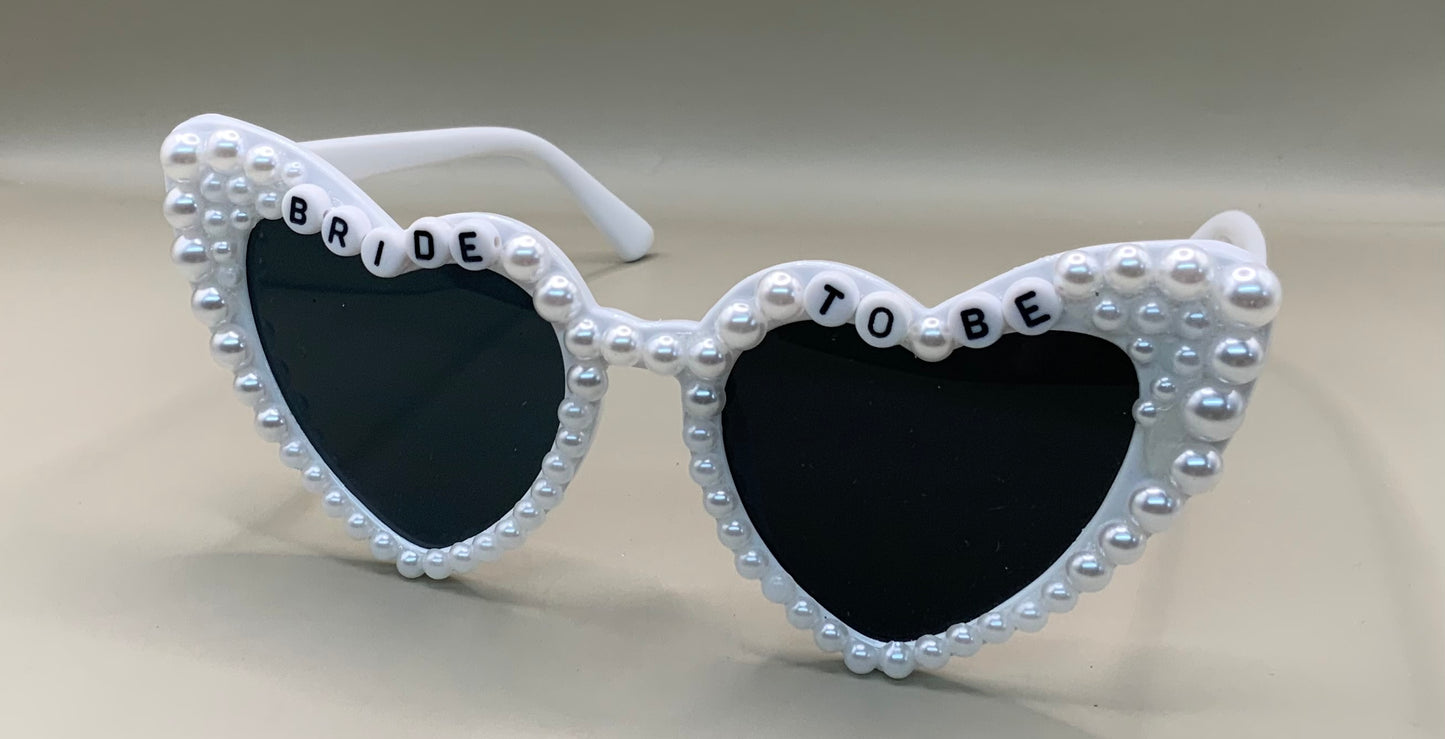 Bride to be wedding sunglasses