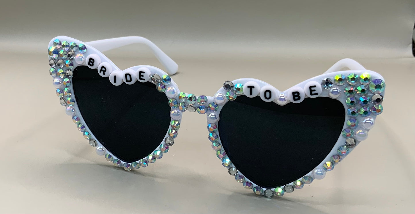 Bride to be wedding sunglasses