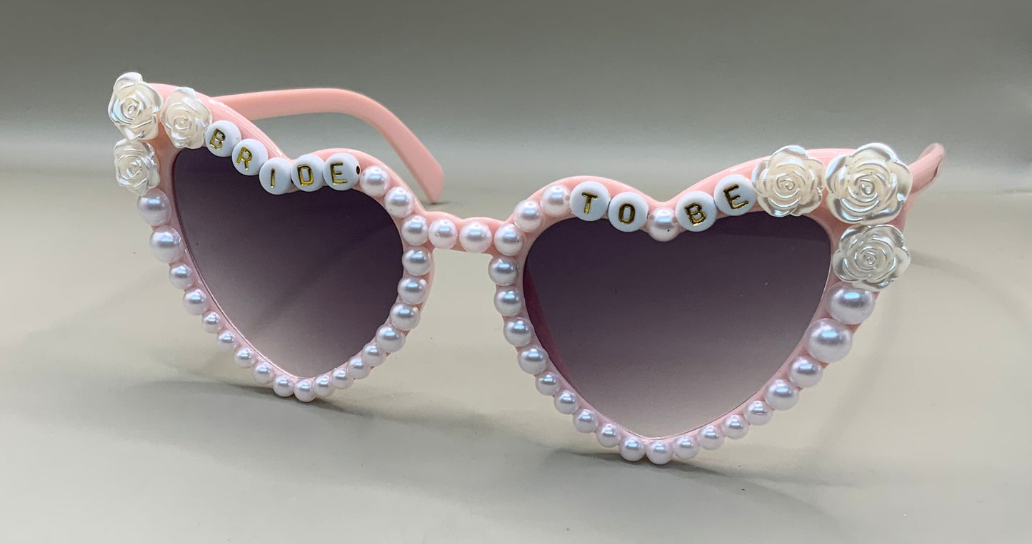 Bride to be wedding sunglasses