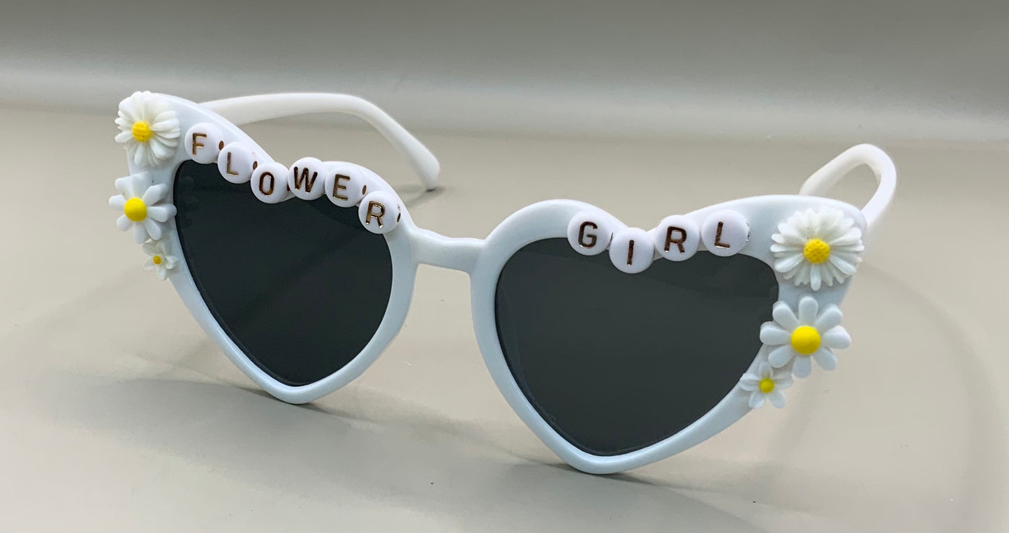 Flower girl sunglasses