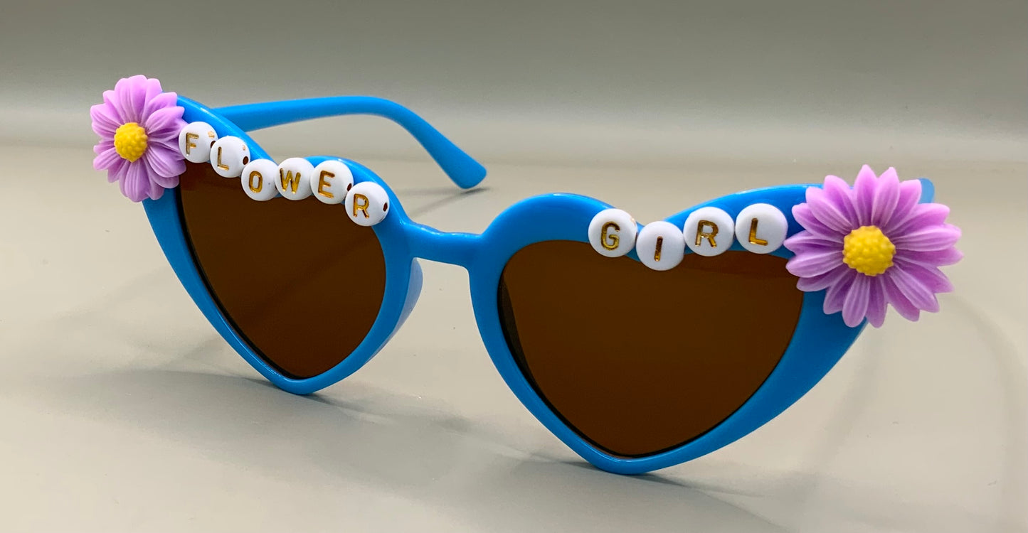 Flower girl sunglasses