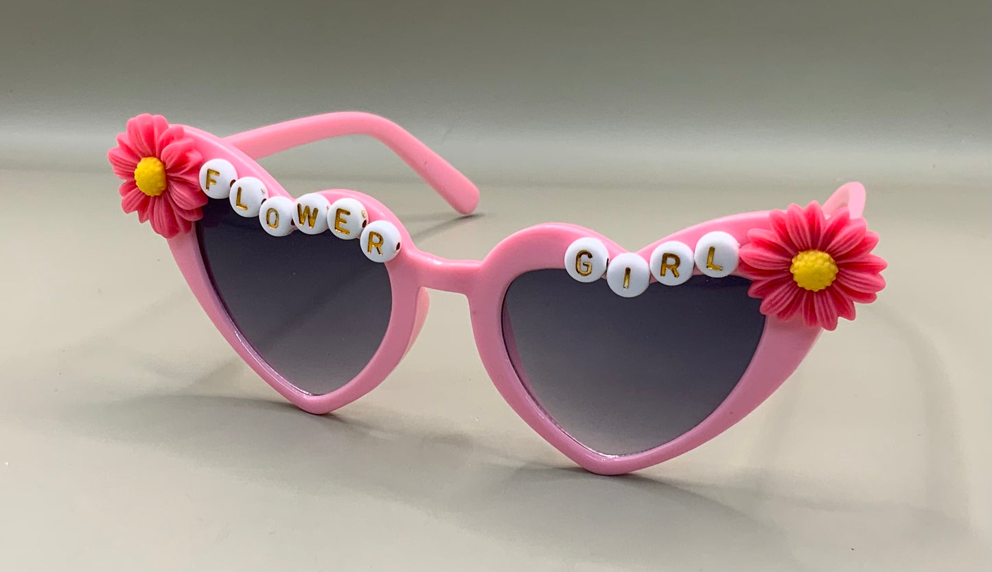 Flower girl sunglasses