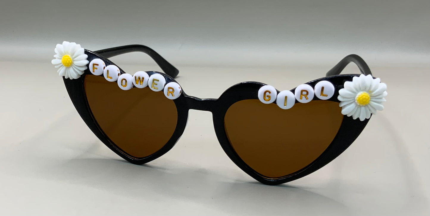 Flower girl sunglasses
