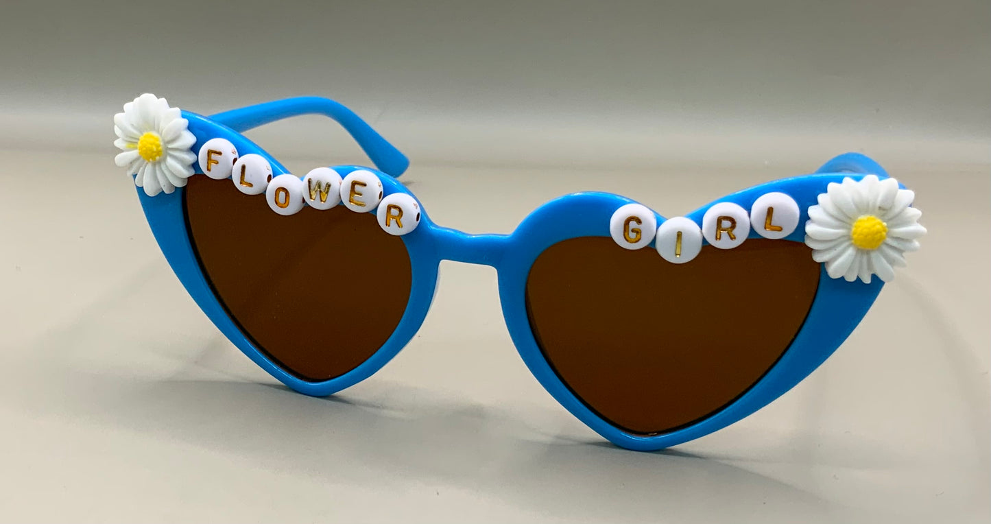 Flower girl sunglasses