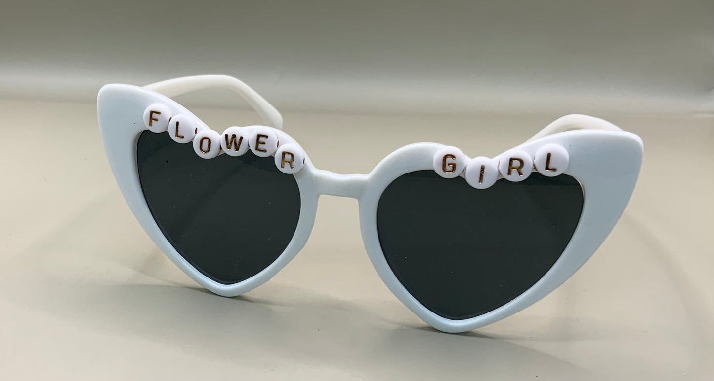 Flower girl sunglasses