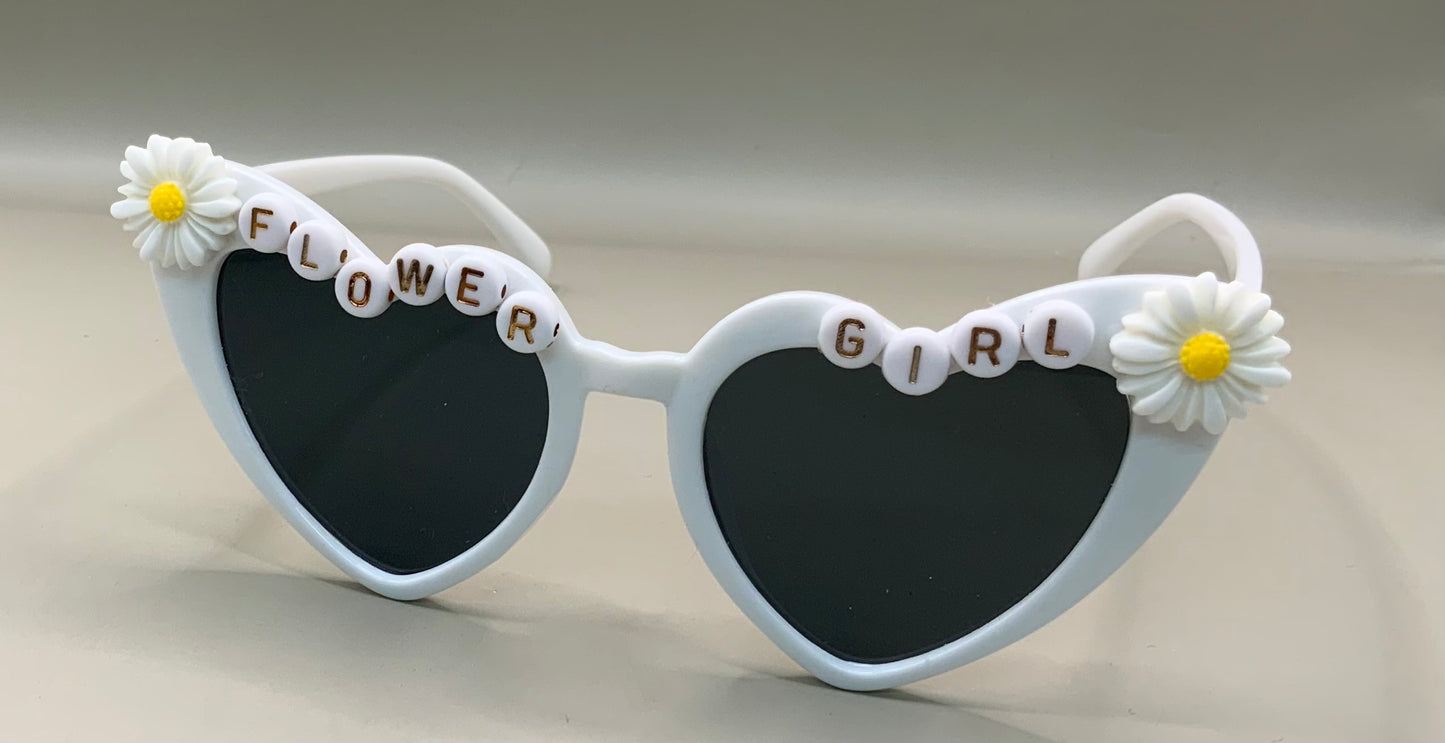 Flower girl sunglasses