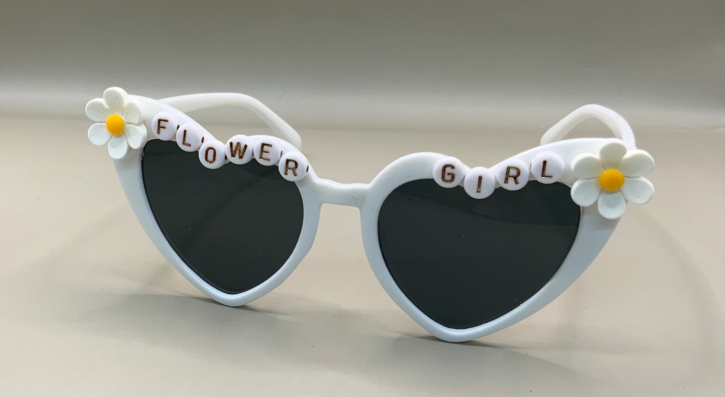 Flower girl sunglasses