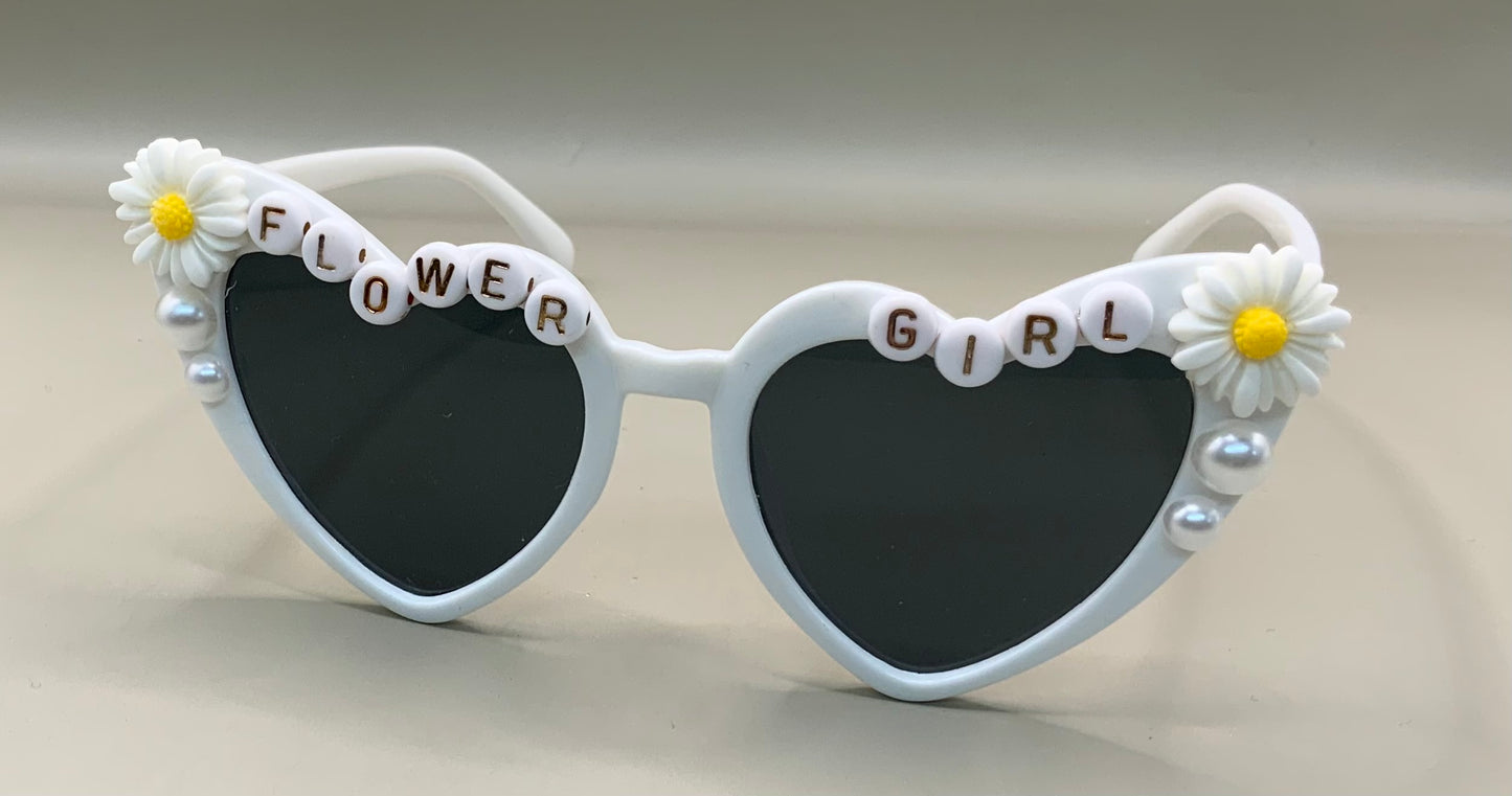 Flower girl sunglasses