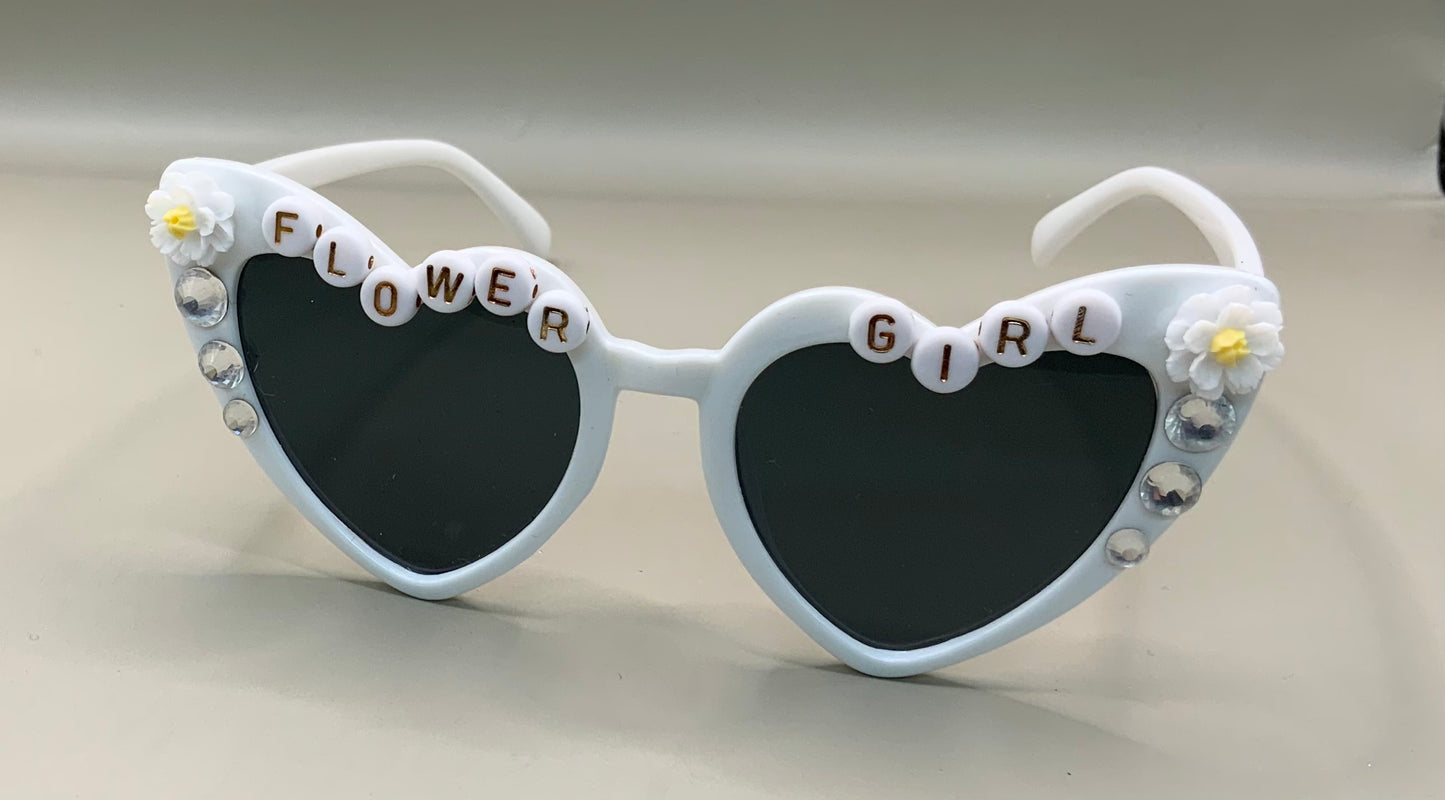 Flower girl sunglasses