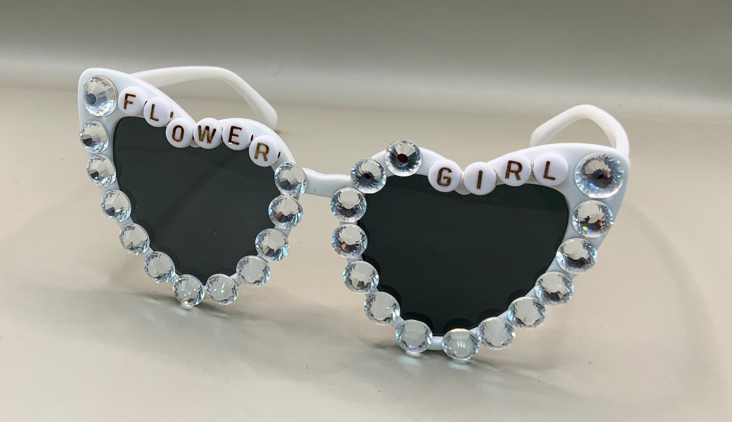Flower girl sunglasses