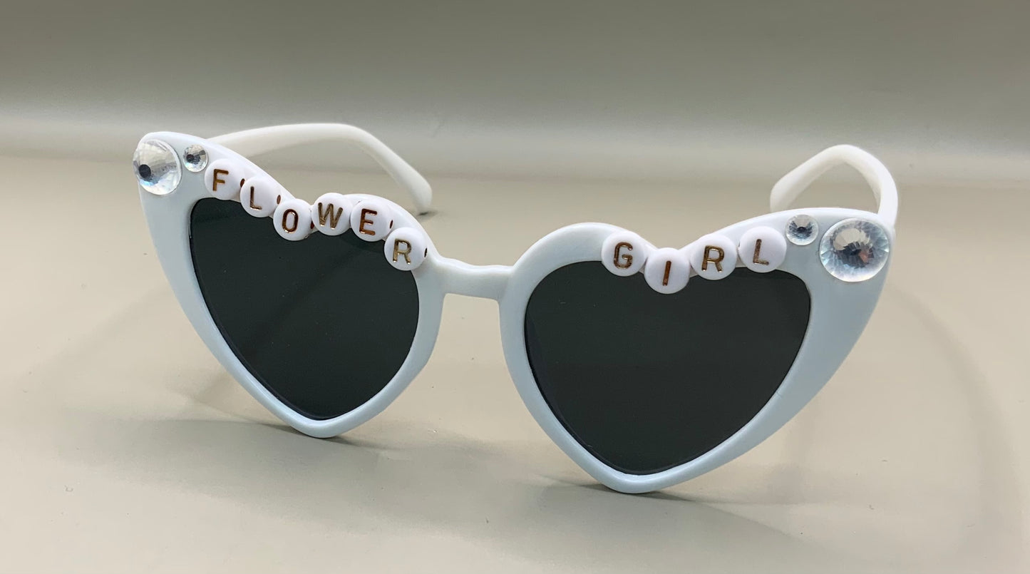 Flower girl sunglasses