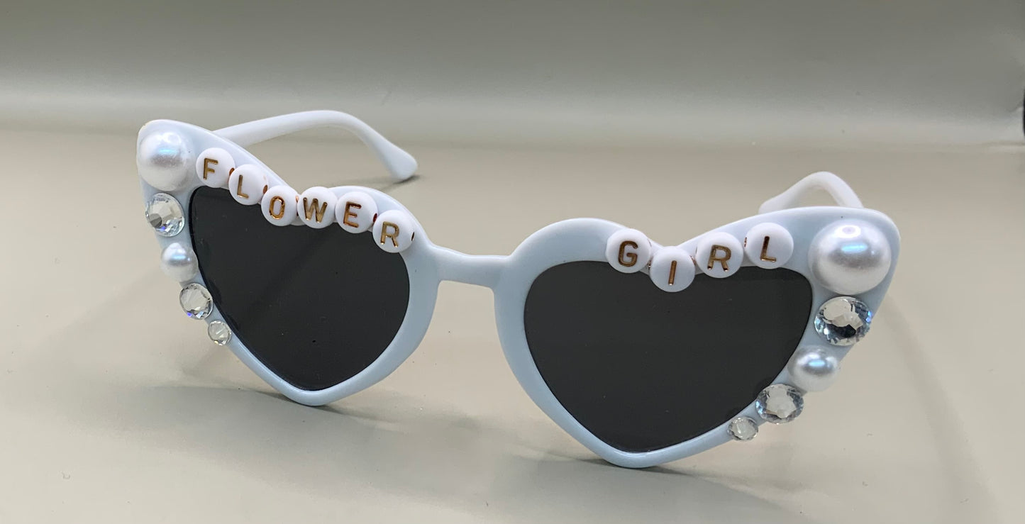 Flower girl sunglasses