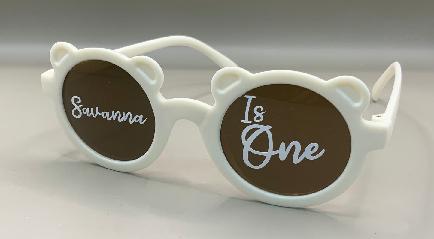 Children’s personalised teddy bear sunglasses