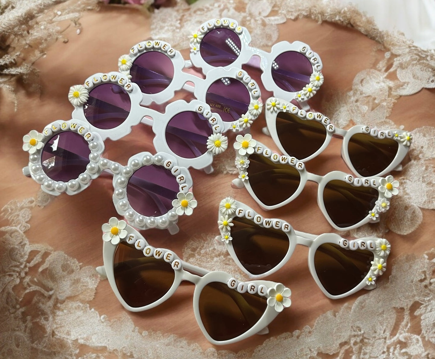 Flower girl sunglasses